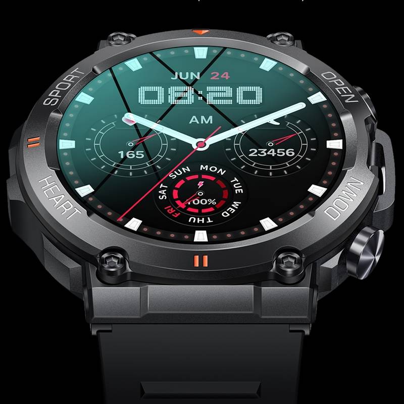 TIMESS K56PRO Smart Watch Con Grande Schermo Schermo IPS Da 3,53 Cm I Più Di 20 Modalità Sportive Multiple Tempo Di Standby Super Lungo: 30 Giorni