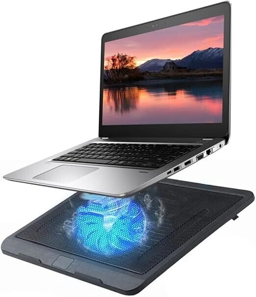 Supporto per LAPTOP Notebook Cooler M19 Design supersottile ventola singola