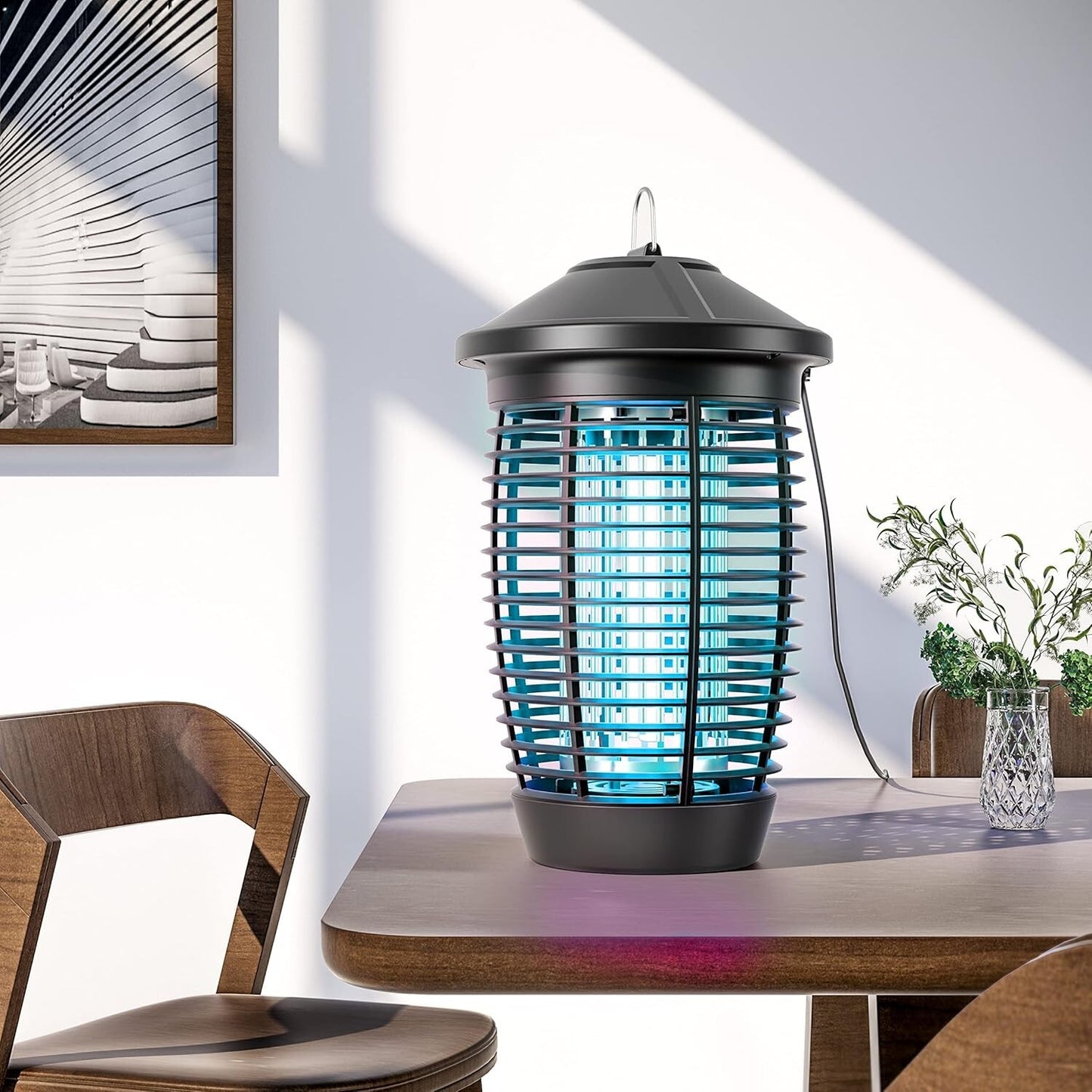 Lampada Anti zanzare Elettrica, 20W 4500V UV impermeabile PX4, Non Tossico