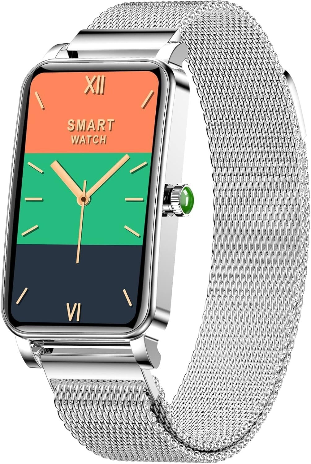 Smartwatch New York Silver Battito Cardiaco Ossigeno nel Sangue calorie sport