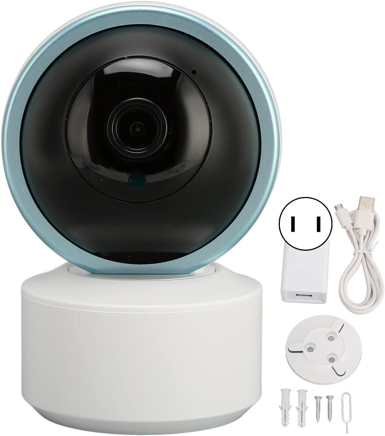 Telecamera per Interni 1080P, Tecnologia di Rilevamento del Corpo WiFi a 2,4 GHz