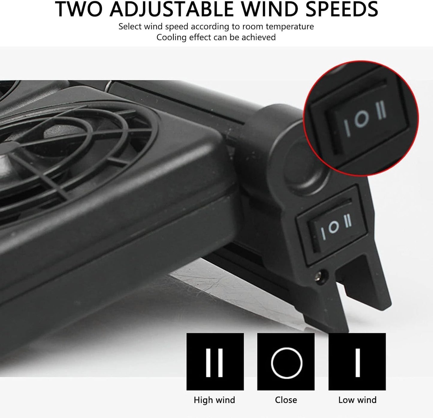 Ventilatore ventola d raffreddamento per acquario a 3 teste per acquario sospeso