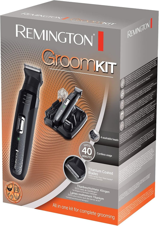 Remington Rasoio Elettrico Multiuso Rifinitore corpo Regolabarba GroomKit PG6130
