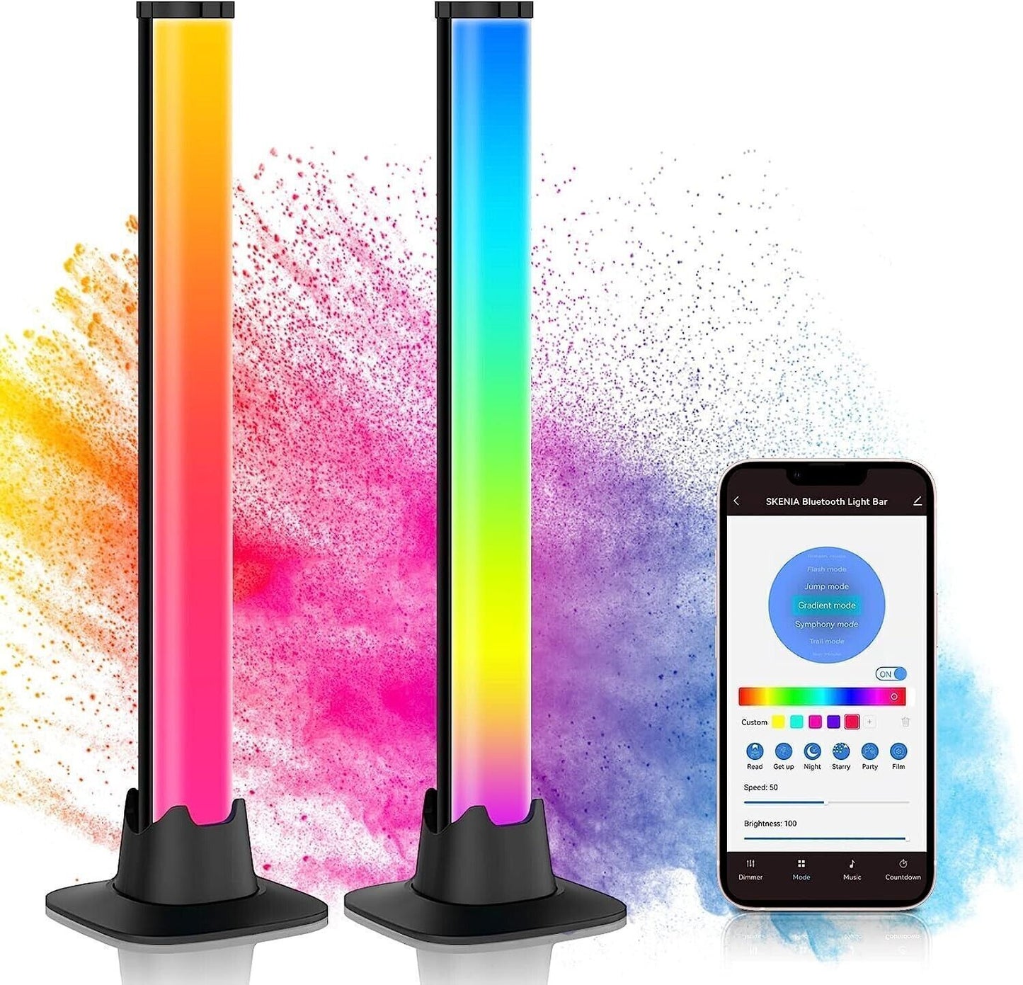Barre luminose a LED intelligenti con controllo APP, luci da gioco