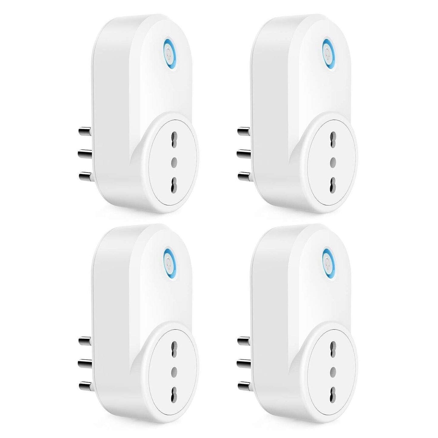 Maxcio Presa Intelligente WiFi, 4 pz Presa Compatibile con Alexa e Google Home