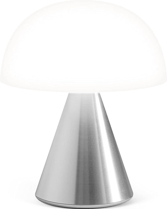 Lexon - MINA M Lampada a LED portatile medio ricaricabile (alluminio)