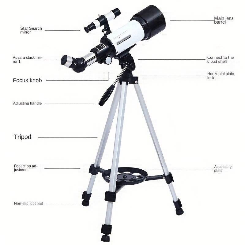 Telescopio per Bambini Treppiede Starfinder Telescopio Portatile