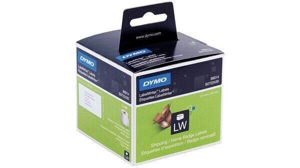 S0722430 - Rotolo di etichette, Carta, 54 x 101mm, 220pz., Bianco, Dymo