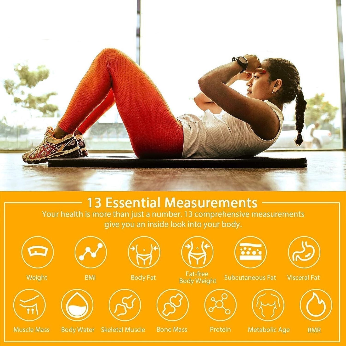 Bilancia Pesapersone Digitale con Bluetooth e App - Misura Peso Corporeo, BMI