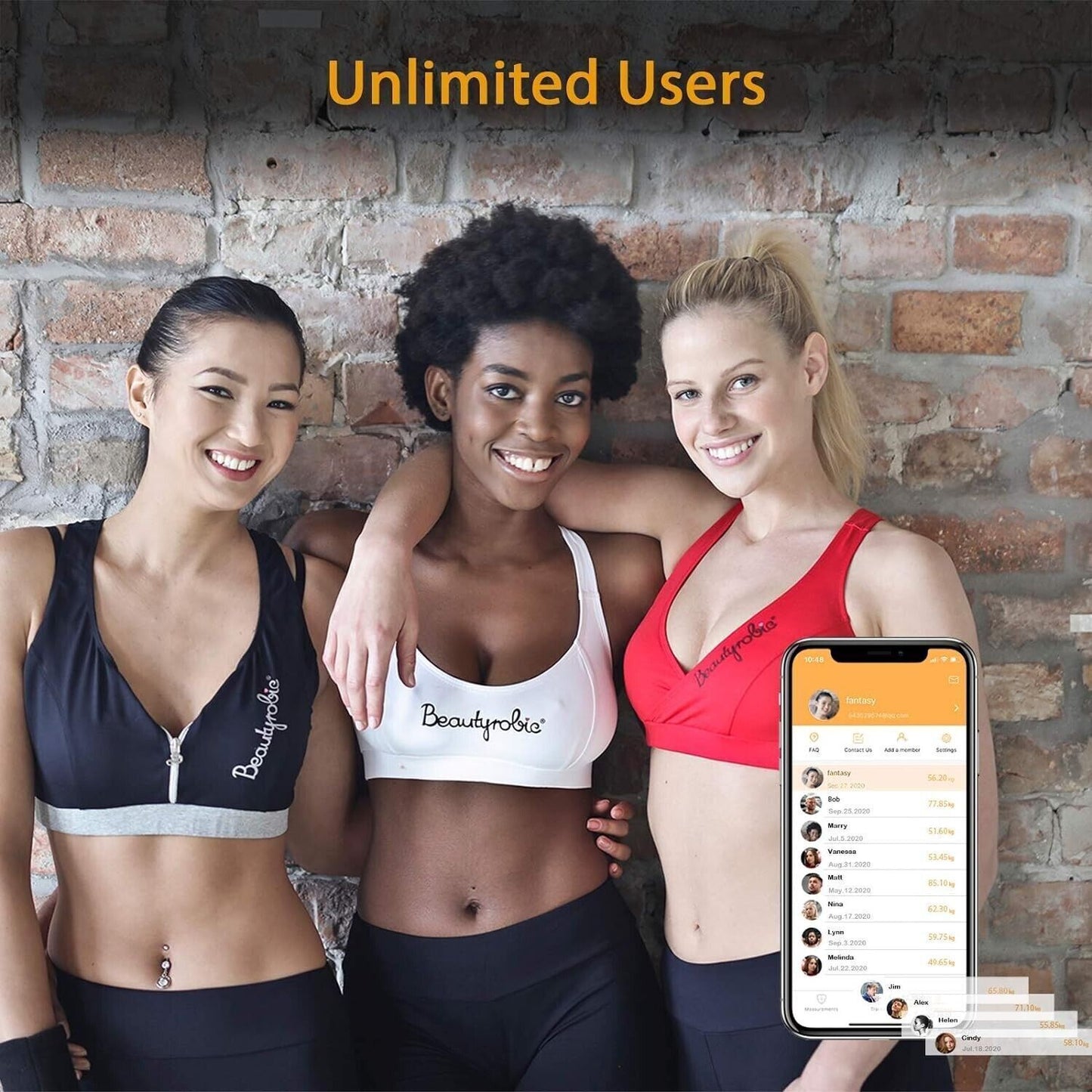 Bilancia Pesapersone Digitale con Bluetooth e App - Misura Peso Corporeo, BMI