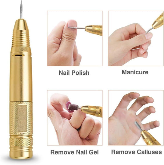 Fresa per unghie per unghie acriliche Kit macchina elettrica per lima per unghie