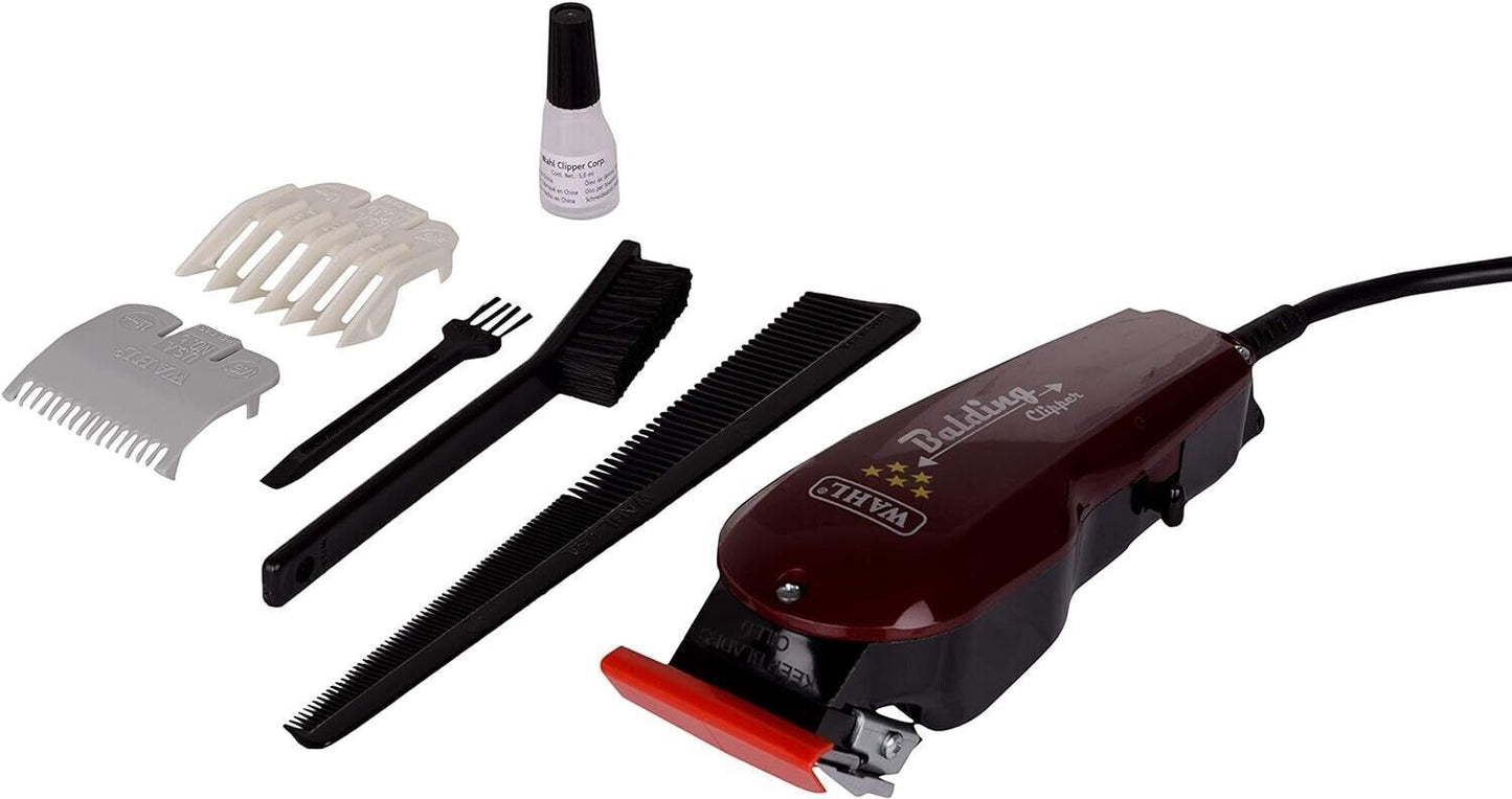 Wahl Balding Clipper - Rasoio elettrico Tagliacapelli a dimensione intera kit