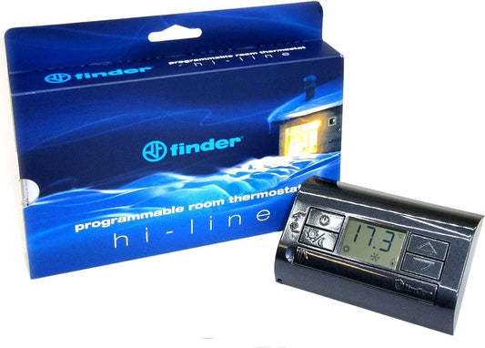 Finder Termostato elettronico a parete digitale TEMPERATURA DISPLAY 1T31