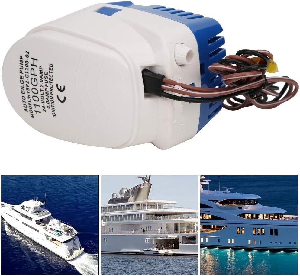 Pompa automatica idraulica di sentina HYBP2-G1100-02, Pompa per yacht ad acqua