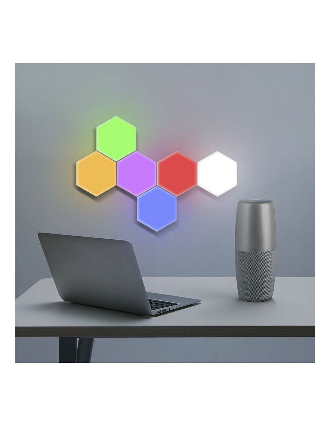 Esagonali Muro LED Luci 6PCS Esagonale Gaming RGB Pannelli, Sincronizzazione