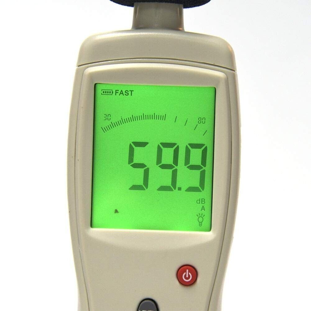 Tester di misurazione del rumore di precisione del fonometro digitale AS824