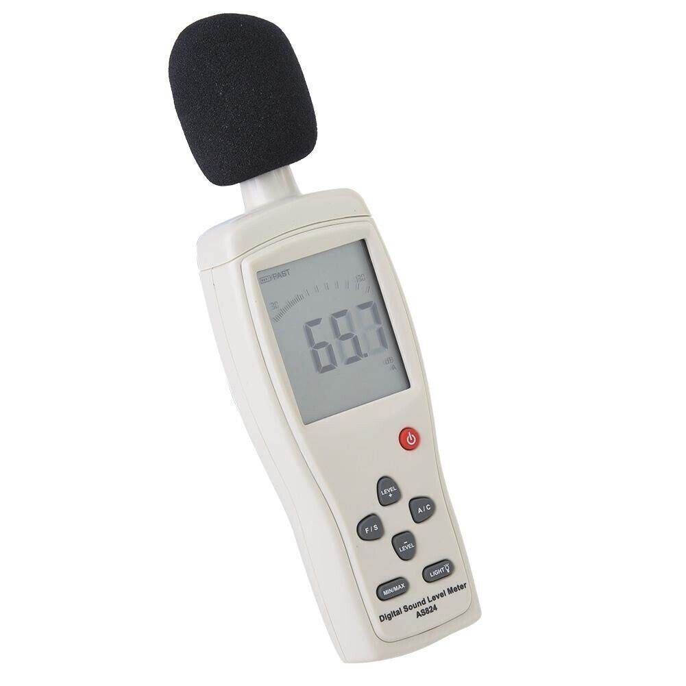 Tester di misurazione del rumore di precisione del fonometro digitale AS824