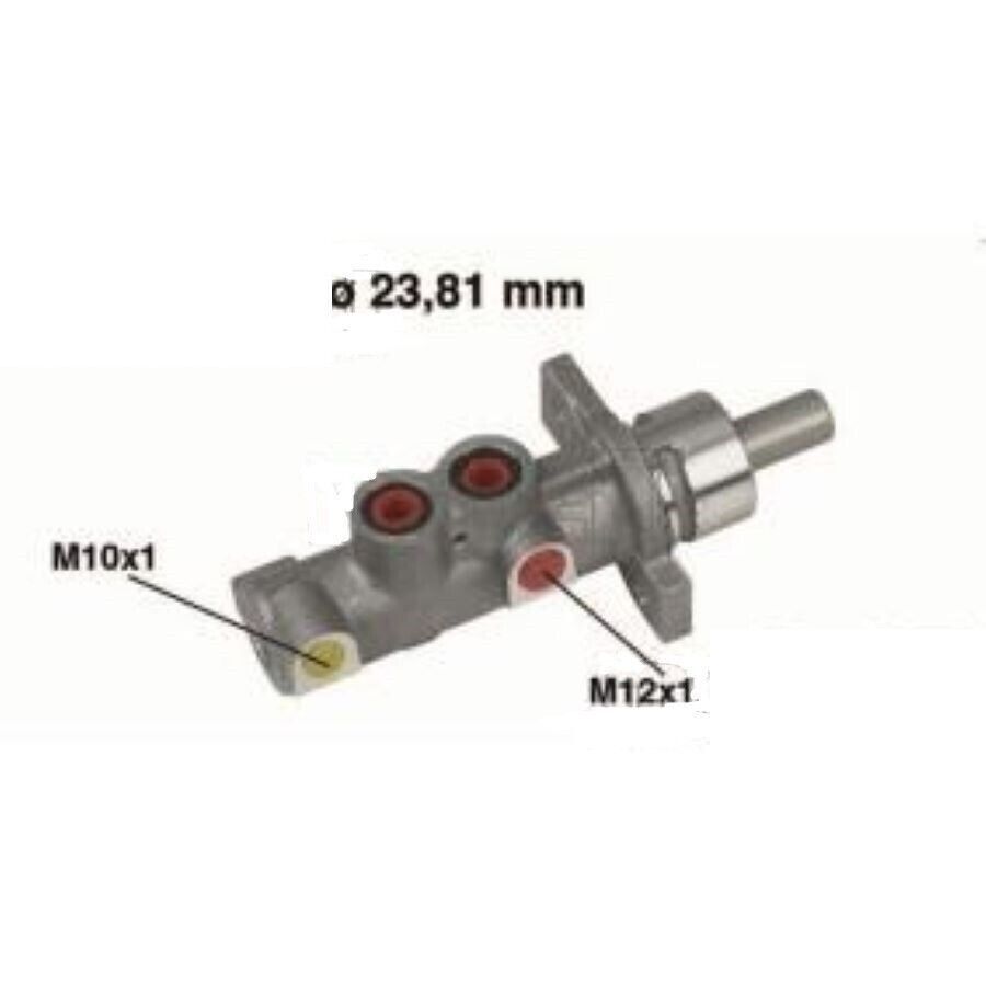 METELLI 05-0358 Cilindro maestro del freno per CITROEN LCV,PEUGEOT LCV