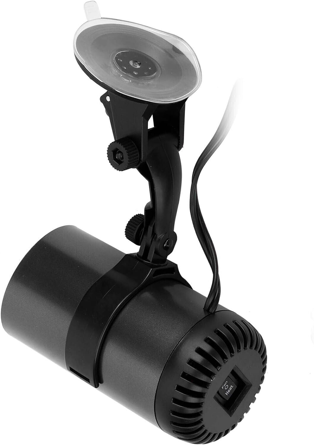 2 in 1 Ventola di Riscaldamento e Raffreddamento Automatico  Ventosa 150W Auto