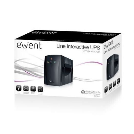 Ewent GRUPPO DI CONTINUITA UPS LINE INTERACTIVE 720VA-360 WATT