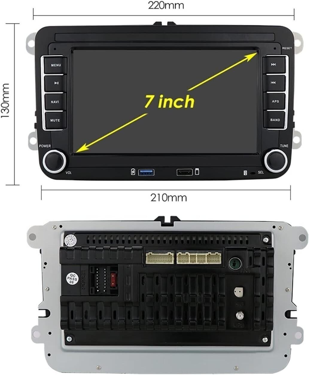Autoradio Bluetooth Lettore per Polo per Golf 5 6 per Plus per Passat per B6