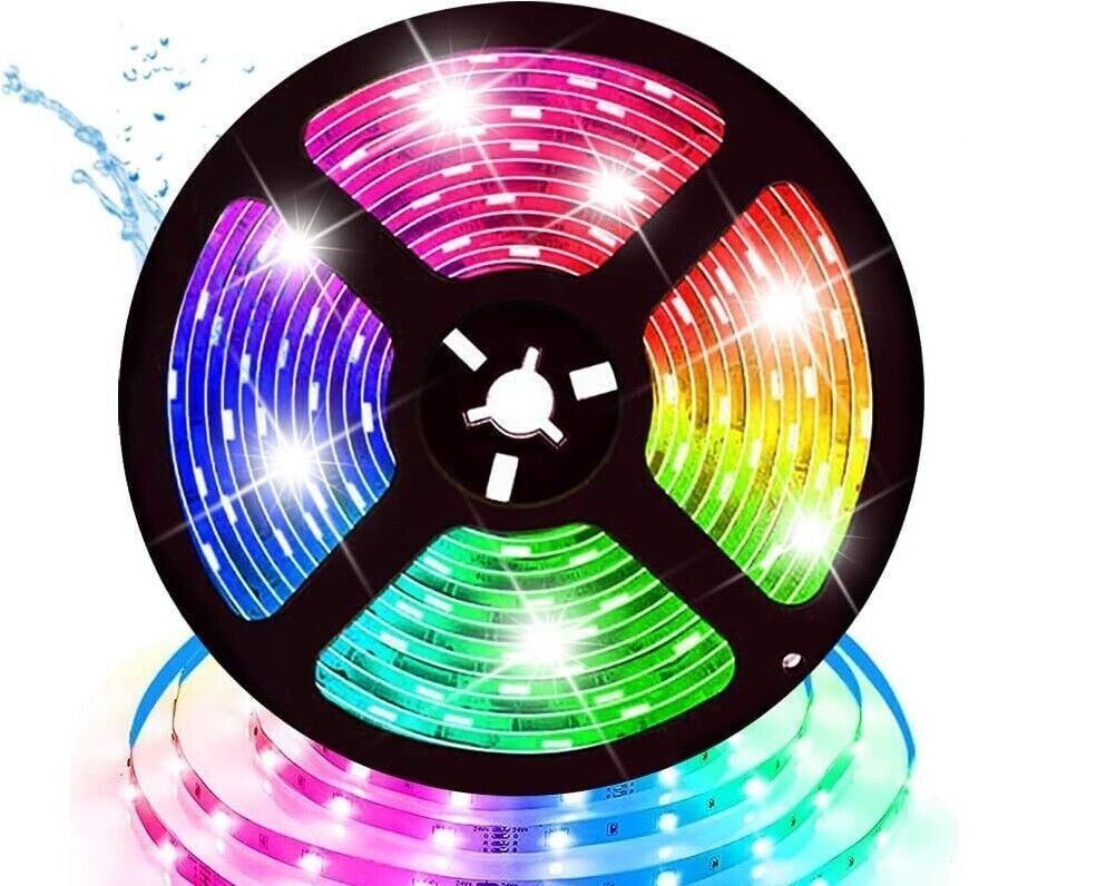 5M Striscia led tv luci led camera da letto, led rgb 5050 USB con Telecomando