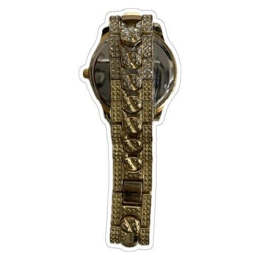 Orologio da Polso Unisex, Orologio al Lavoro con Zircone Lucido 2 orologi