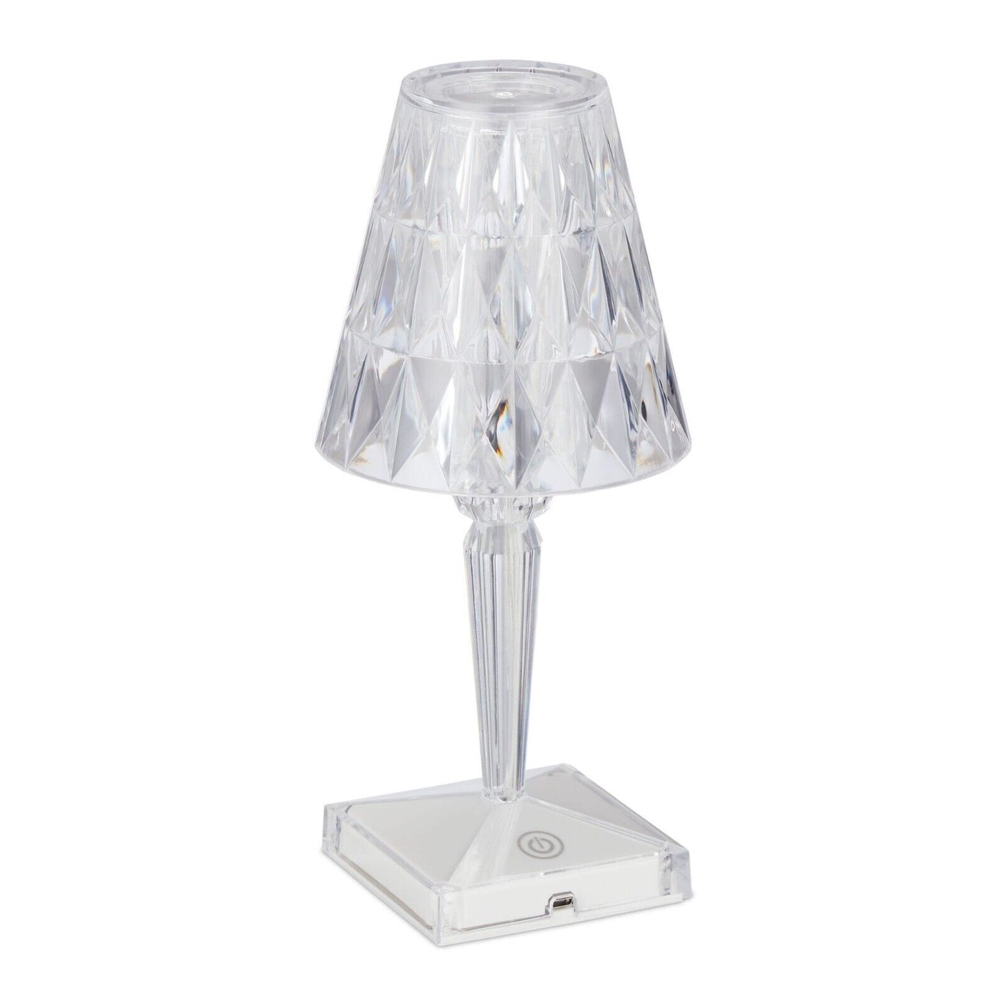 Lampada da tavolo a LED in acrilico