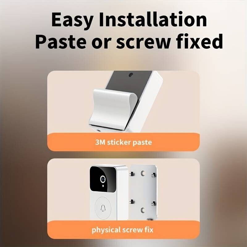 Campanello Video Remoto Senza Fili, App per la Casa Bianca Condivisione