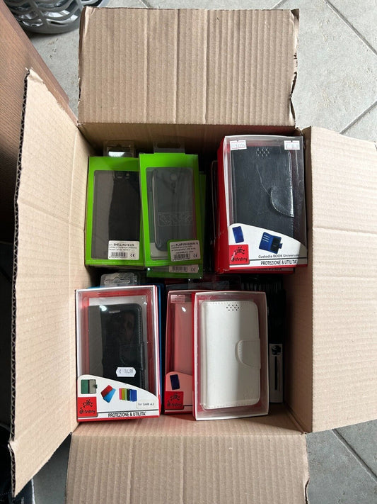 Stock custodie per telefono smartphone tablet - oltre 115 pezzi