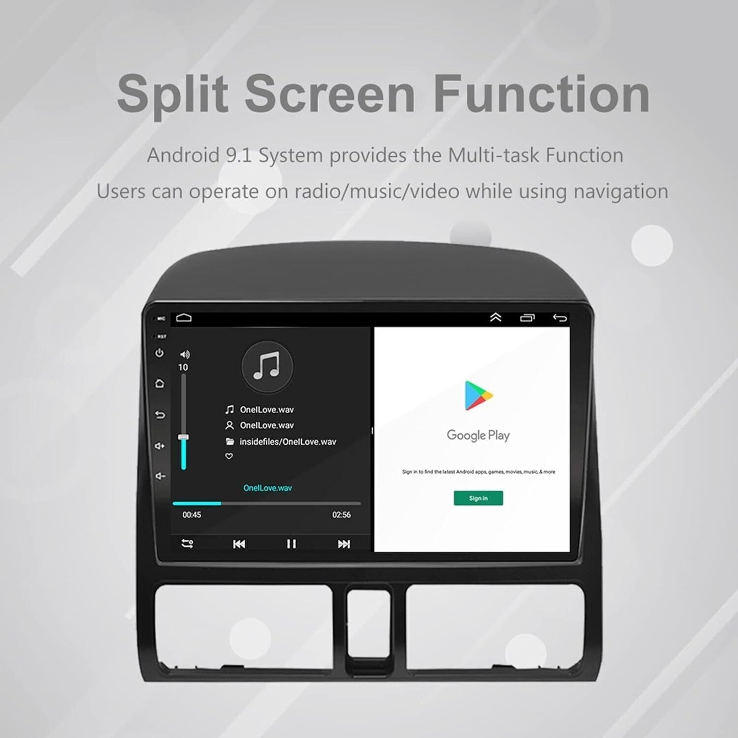 LEXXSON Carplay Radio Android Autoradio per Honda CRV 2001-2006 | 9 pollici