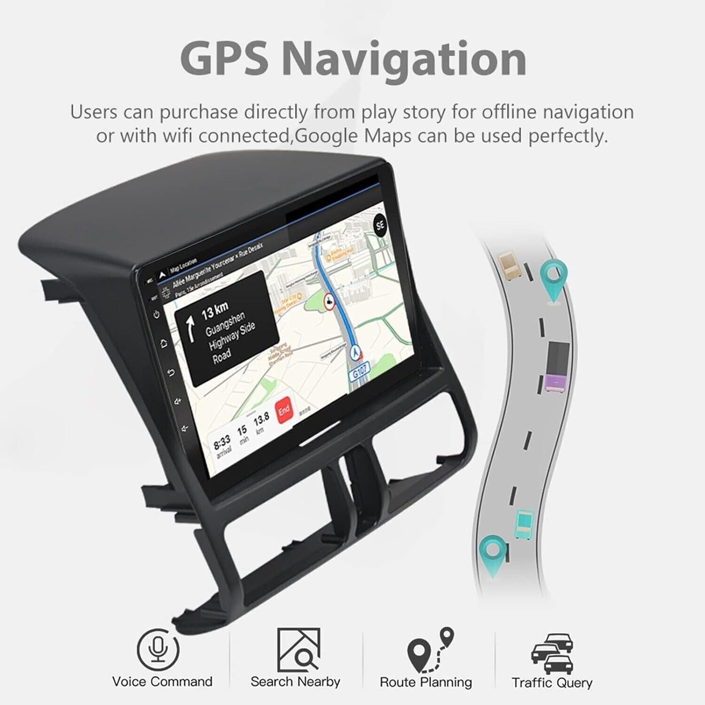 LEXXSON Carplay Radio Android Autoradio per Honda CRV 2001-2006 | 9 pollici