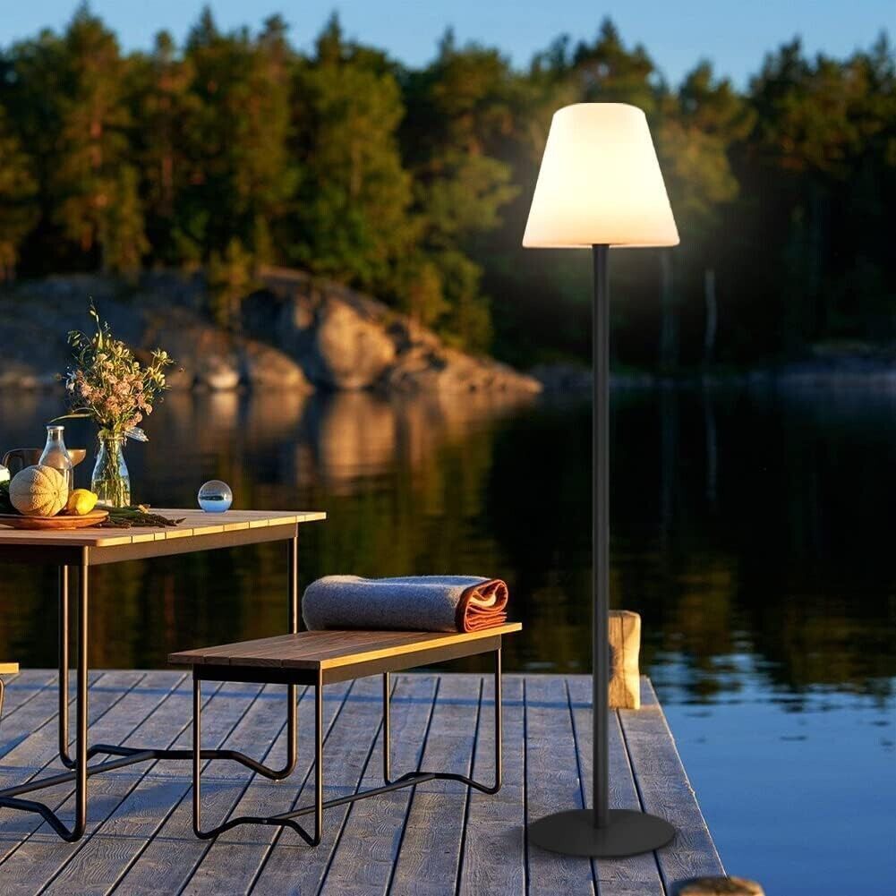 Lampada da terra solare per esterni e interni con sensore di luce RGB - IP65