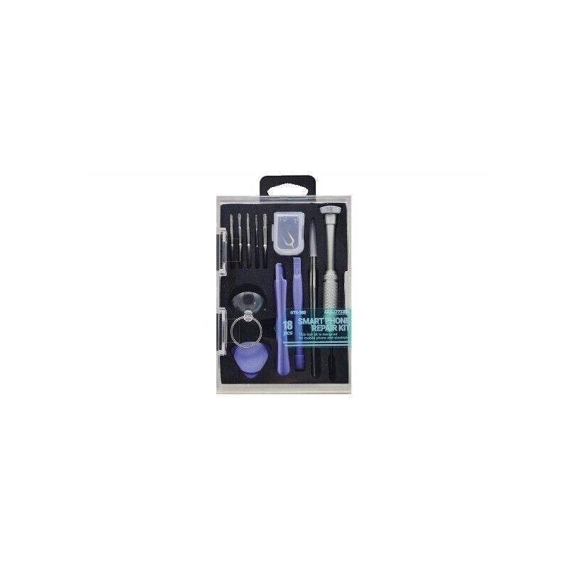 Kit 18 Utensili per Riparazione Smartphone GOLDTOOL