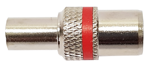 CONN SPINA IEC AD AVVITARE IN OTTONE NICHELATO CON O'RING PER CAVI Ø5MM 50 pz