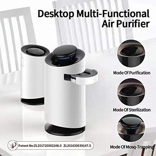 Purificatore d'Aria per Allergie Filtro HEPA Depuratore Aria Effetti Filtrazione