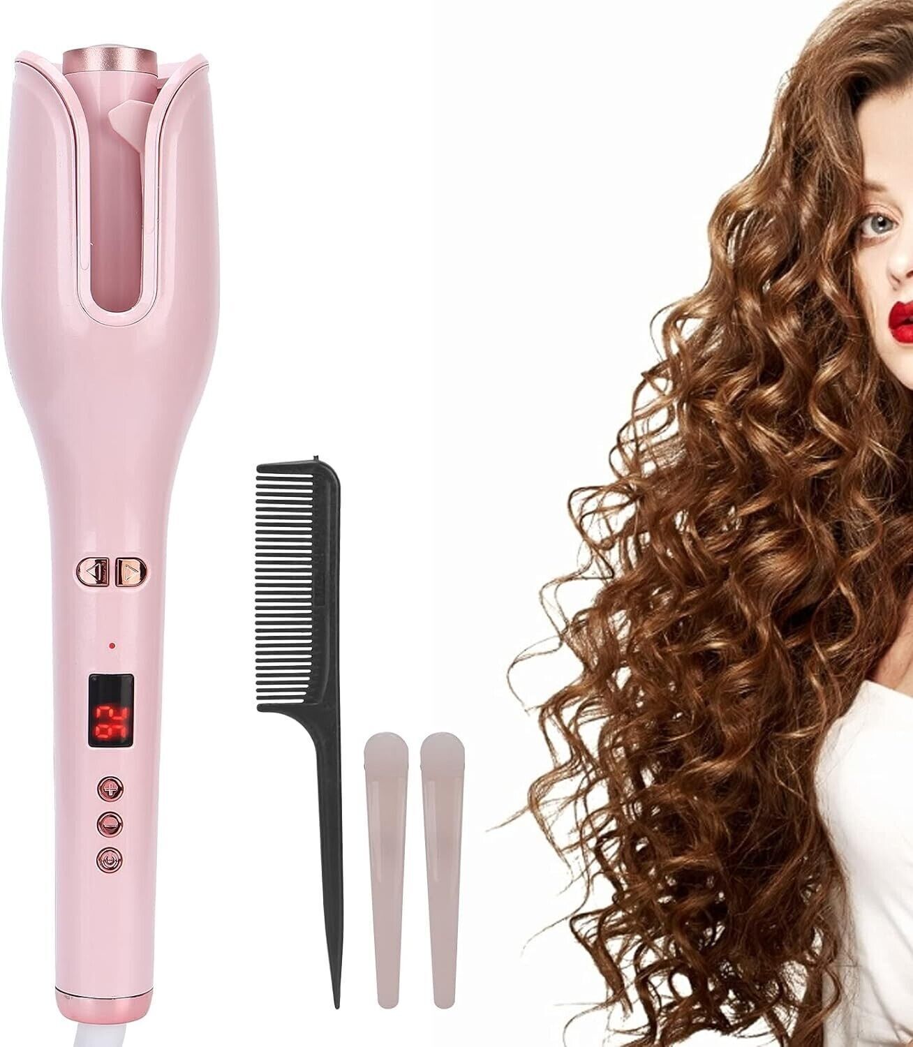 Bigodino Automatico, Rotante Arricciacapelli A Botte con Isolamento Termico