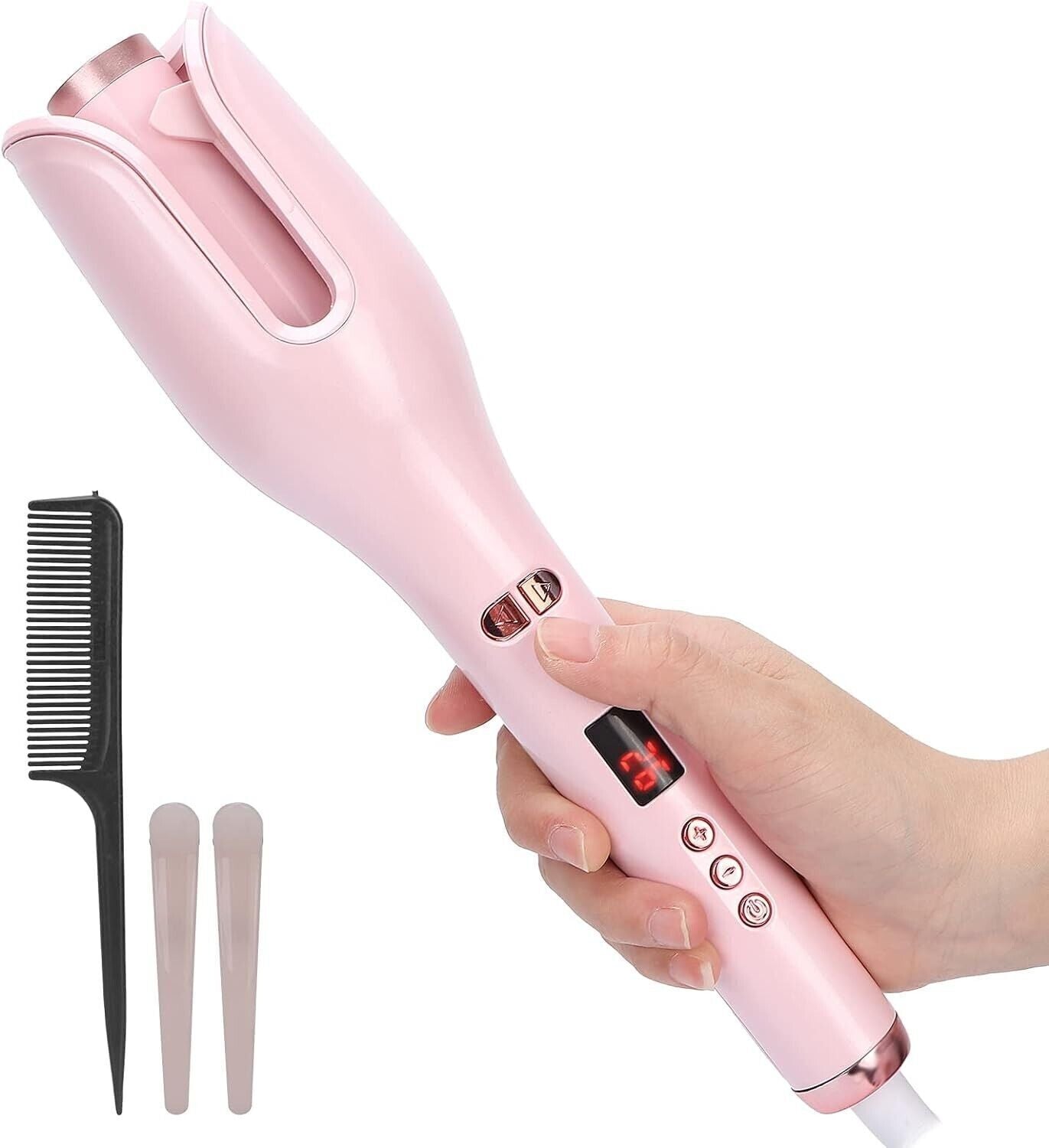 Bigodino Automatico, Rotante Arricciacapelli A Botte con Isolamento Termico