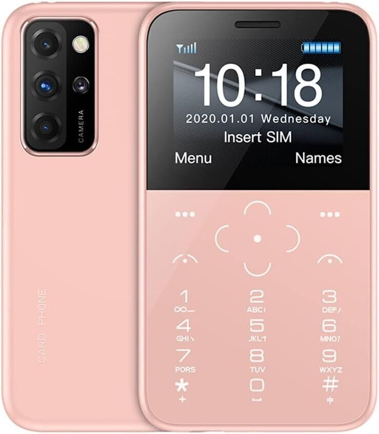 SOYES S10P Mini Cellulare 2G GSM 800mAh 1.7" Dual SIM Card Telefono Ultra
