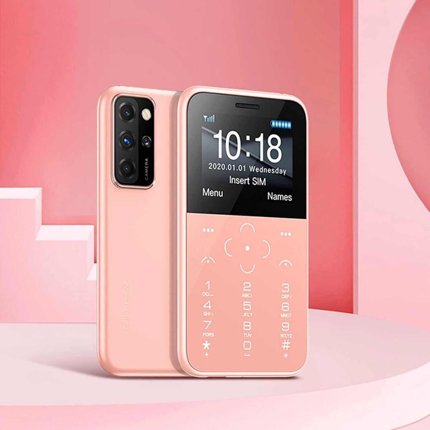 SOYES S10P Mini Cellulare 2G GSM 800mAh 1.7" Dual SIM Card Telefono Ultra