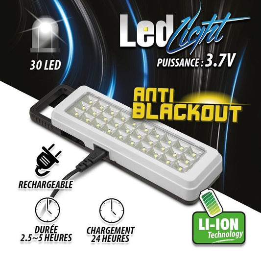 Lampada di emergenza 30 LED - anti blackout