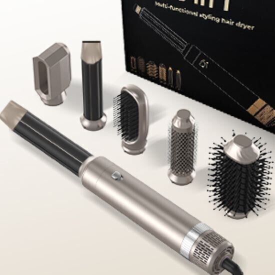 Spazzola Asciugacapelli Air Styler 6 in 1, UKLISS Hair Styler con Ferro