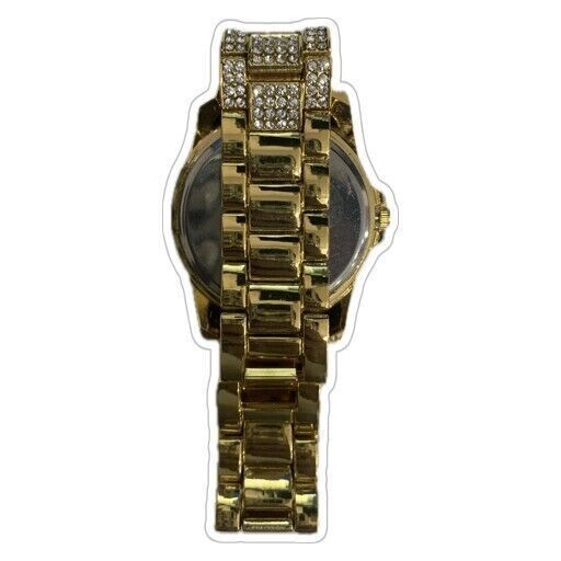 Orologio da Polso Uomo Donna al Quarzo con Cinturino in Lega, Quadrante Numeri