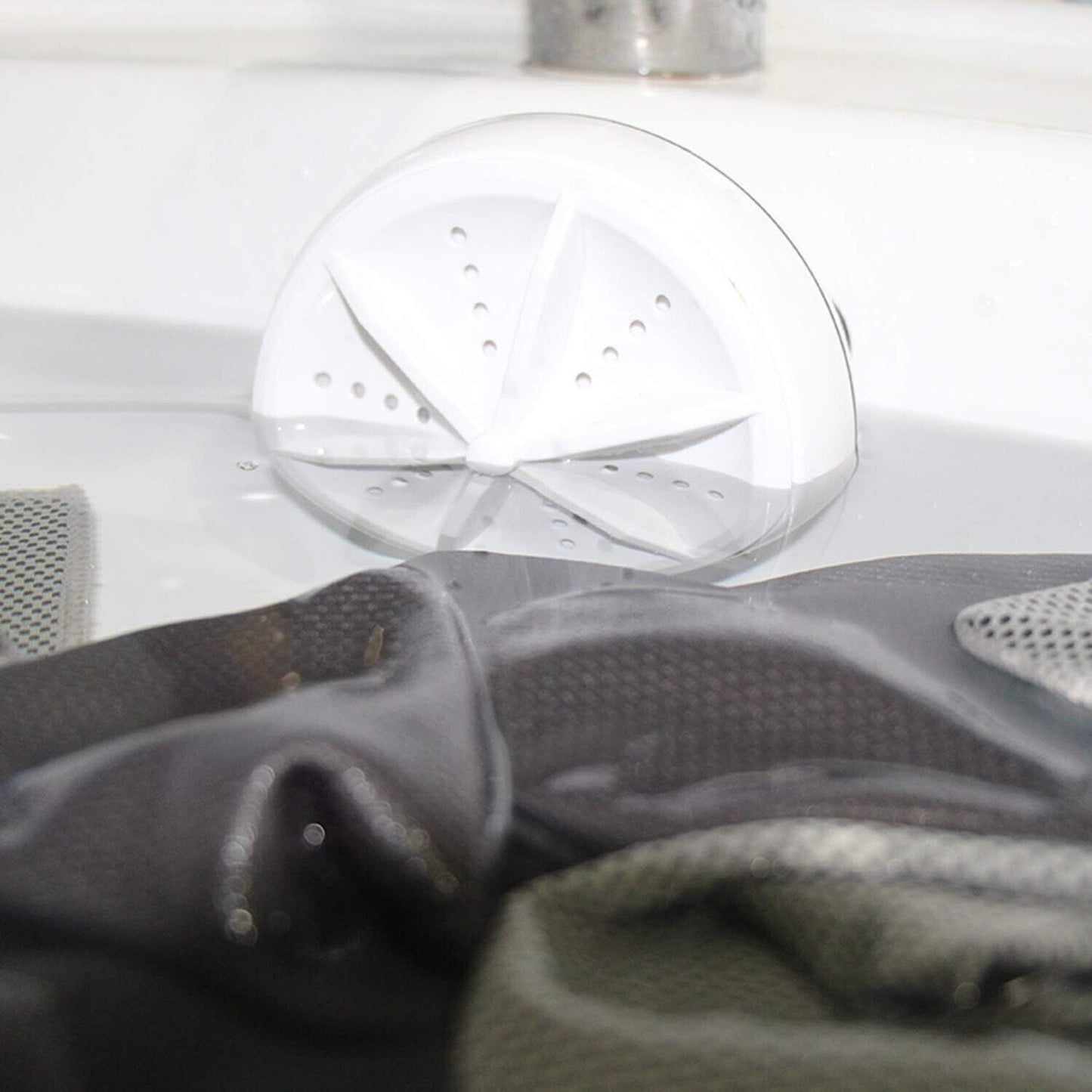 Goseare Mini Washing Machine MINI LAVATRICE PORTATILE AD ULTRASUONI USB VESTITI