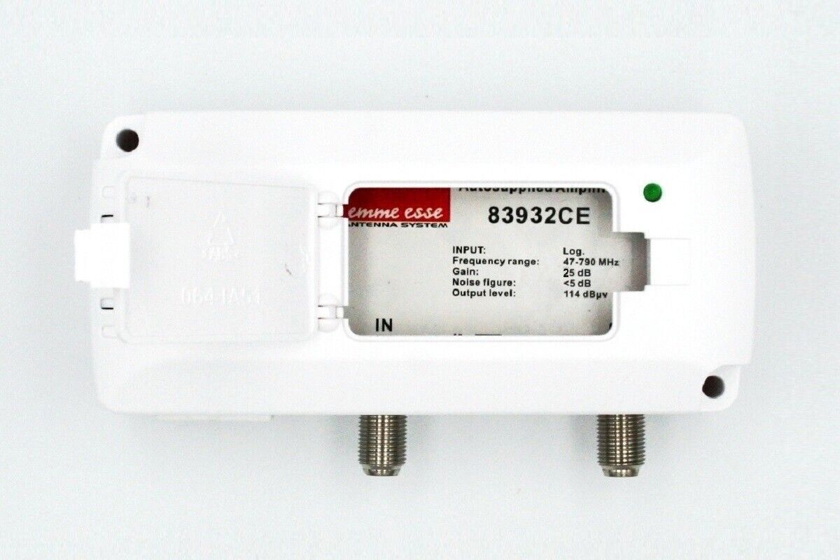 AMPLIFICATORE DI LINEA AUTOALIM.VHF-UHF1IN/1OUT25DB Emme Esse