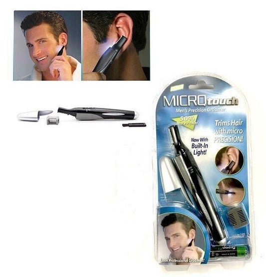 Rasoio mini con LED di Precisione per il Viso Personale, Trimmer Remover Rasoio