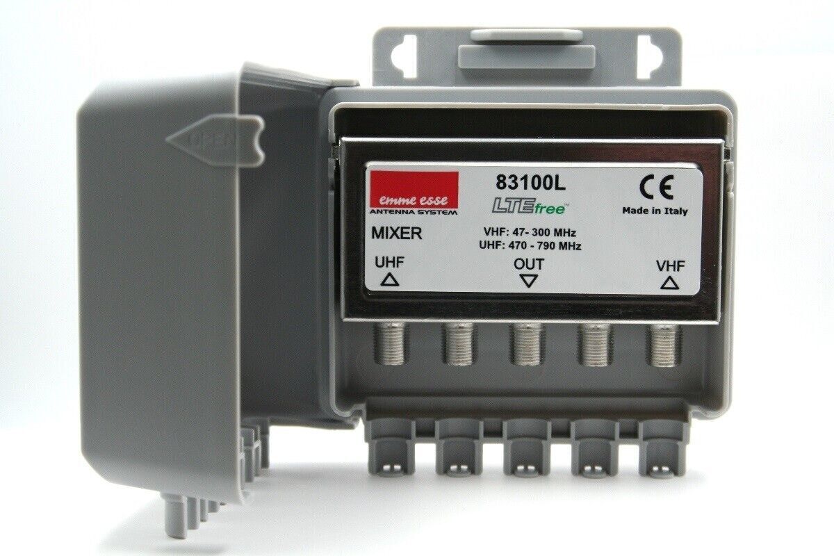 MISCELATORE EMME ESSE 83100L VHF-UHF da esterno LTE VHF - UHF (K. 21-60)