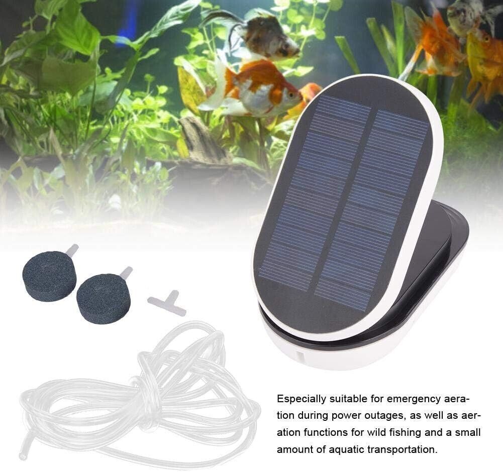 Kit ossigenatore portatile ad energia solare, pratico e portatile a bassa