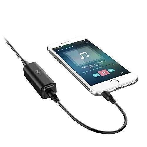 Aukey GI-L1 Isolatore del loop di terra Sistemi stereo auto e audio 3.5 mm