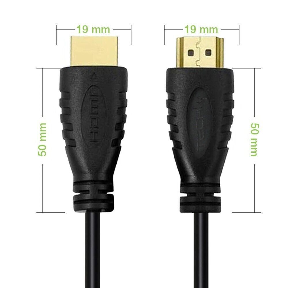 TECHLY Cavo HDMI Alta velocità con Ethernet 4K*2K 60Hz 1M (pacco da 10pcs)